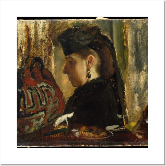 Mademoiselle Marie Dihau (1843–1935) Wall Art by EdgarDegas